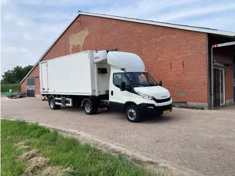 Iveco 14C17 Iveco BE trekker met koeltrailer (koeloplegger)